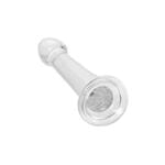 Нереалистичный фаллоимитатор Jelly Dildo XL Toyfa Basic, TPE, прозрачный, 22 см
