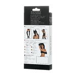 Перчатки Glossy SELINA из материала Wetlook выше локтя, черный, M