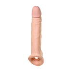Насадка Toyfa XLover, для увеличения размера, TPE, телесный, 16,5 см