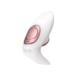 Стимулятор для пар Satisfyer Pro 4 Couples, вакуум-волновой бесконтактный, силикон, белый, 19,5 см.