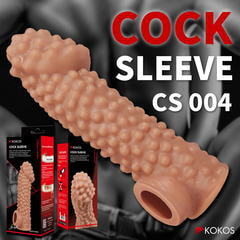Насадка на фаллос с бугорками COCK SLEEVE RES.004