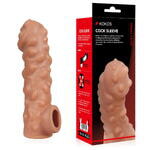 Насадка на фаллос с крупными бугорками COCK SLEEVE RES.003