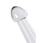 Нереалистичный фаллоимитатор TOYFA Basic Jelly Dildo S, TPE, прозрачный, 15,5 см